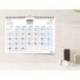 CALENDARIO PARED MARCA LIDERPAPEL CLASICO 2025 ESPIRAL 44X32 CM PAPEL 128 GR