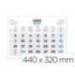 CALENDARIO PARED MARCA LIDERPAPEL CLASICO 2025 LOMO ENGOMADO 44X32 CM PAPEL 128 GR
