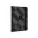 AGENDA ESPIRAL ANTARTIK PATTERN DIN A6+ 2025 SEMANA VISTA COLOR NEGRO PAPEL 80 GR