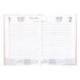 AGENDA ENCUADERNADA LIDERPAPEL CRETA 170X240 MM 2025 DIA PAGINA ROSA PAPEL 70 GR