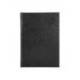 AGENDA ENCUADERNADA LIDERPAPEL CORFU A4 2025 DIA PAGINA COLOR NEGRO PAPEL 60 GR