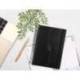 AGENDA ESPIRAL LIDERPAPEL OLBIA A5 2025 DIA PAGINA NEGRO PAPEL 60 GR