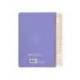 AGENDA ESPIRAL LIDERPAPEL PERISSA DIN A5 2025 DÍA PÁGINA COLOR MORADO PAPEL 80 GR