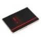 CUADERNO CON GOMILLA ANTARTIK NOTES TAPA BLANDA DIN A5 HOJAS PUNTOS NEGRO Y ROJO 80 HOJAS 80 GR FSC