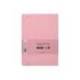 CUADERNO CON GOMILLA ANTARTIK NOTES TAPA BLANDA A5 HOJAS CUADRICULA ROSA PASTEL 80 HOJAS 80 GR FSC