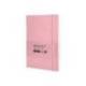 CUADERNO CON GOMILLA ANTARTIK NOTES TAPA BLANDA DIN A5 HOJAS LISAS ROSA PASTEL 80 HOJAS 80 GR FSC