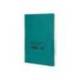 CUADERNO CON GOMILLA ANTARTIK NOTES TAPA BLANDA DIN A5 HOJAS CUADRICULA VERDE AGUAMARINA 80 HOJAS 80 GR FSC