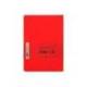 CUADERNO CON GOMILLA ANTARTIK NOTES TAPA BLANDA DIN A5 HOJAS CUADRICULA ROJO 80 HOJAS 80 GR FSC