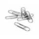 CLIPS ZINC MARCA Q-CONNECT N 4 LABIADOS 50 MM CAJA DE 100 UNIDADES