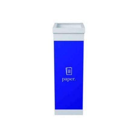 Contenedor papelera reciclaje Paperflow Tapa Poliestireno Para papeles 60 L