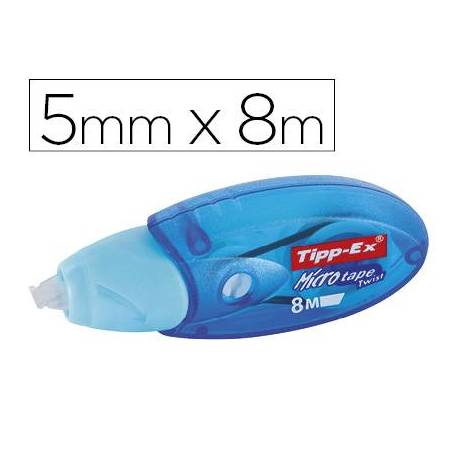 Cinta correctora Micro Tape Twist Tipp-ex