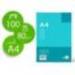 Papel de escritura A4 Liderpapel 80 g/m2 (CUADRICULA 4MM)