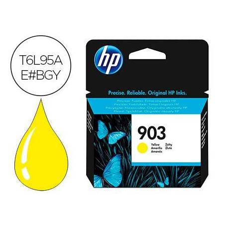 CARTUCHO INK-JET HP 903 COLOR AMARILLO T6L95AE