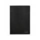 LIBRETA LIDERPAPEL TAPA NEGRA A5 80 HOJAS 60G/M2 LISO CON DOBLE MARGEN