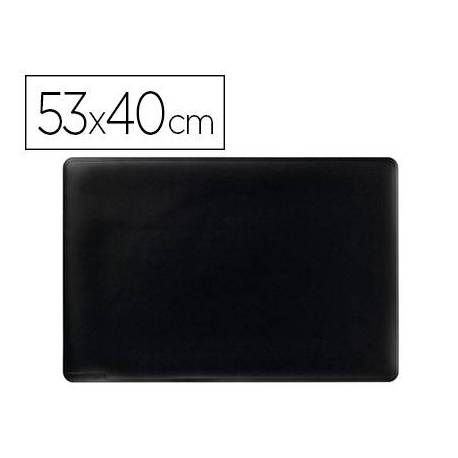 Vade de sobremesa Durable Negro Plastico 53x40 cm