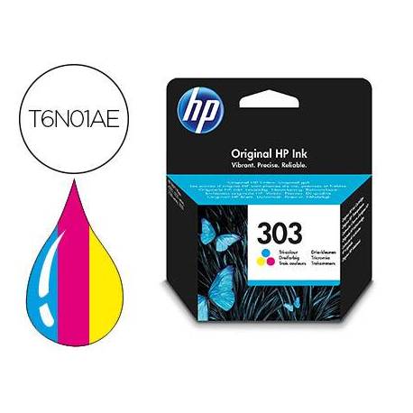 INK-JET HP N. 303 ENVY PHOTO 6230 / 7130 / 7830 COLOR TRICOLOR CAPACIDAD 200 PAGINAS