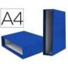 Caja archivador Liderpapel de palanca Din A4 documenta Azul