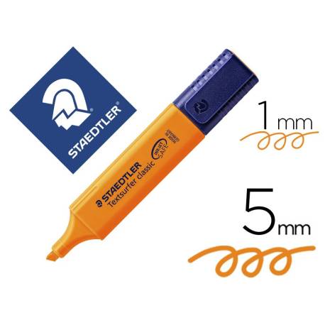 Rotulador Staedtler Textsurfer Classic 364 Fluorescente Naranja