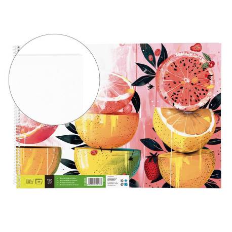 Bloc de dibujo Liderpapel Din A3 20 hojas 130 gr