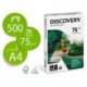 Papel multifuncion A4 Discovery 75 g/m2