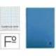 Bloc espiral Liderpapel Folio 100 hojas tapa cartoncillo azul