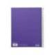 Bloc Liderpapel Din A4 micro jolly cuadrícula 5mm 5 bandas 4 taladros tapa forrada 75 gr morado