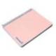 Bloc Liderpapel Din A4 micro wonder cuadrícula 5mm 5 bandas 4 taladros tapa polipropileno 90 gr 120 hojas rosa