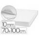 CARTON PLUMA LIDERPAPEL CARTON BLANCO ADHESIVO 1 CARA 70X100CM ESPESOR 10 MM