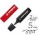 ROTULADOR MARCA STABILO BOSS PASTEL FLUORESCENTE NATURE COLORS NEGRO