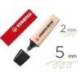 ROTULADOR MARCA STABILO BOSS PASTEL FLUORESCENTE 70 NATURE COLORS BEIGE