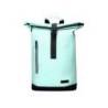 MOCHILA ESCOLAR ANTARTIK WATER PROOF ENROLLABLE DISEÑO CASUAL COLOR TURQUESA 480X130X280 MM