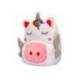 MOCHILA PREESCOLAR LIDERPAPEL INFANTIL PELUCHE UNICORNIO 260X100X240 MM POLIESTER