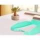 BANDEJA SOBREMESA PLASTICO Q-CONNECT COLOR VERDE MENTA OPACO 240X70X340MM