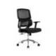 SILLA MARCA Q-CONNECT OFICINA LUCCA MALLA BASE METALICA ALT MAX 1090 ANC 700 PROF 650 RUEDAS PREMIUM COLOR NEGRO