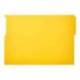 SUBCARPETA CARTULINA LIDERPAPEL FOLIO PESTAÑA SUPERIOR 240G/M2 AMARILLO