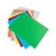 CARTULINA MARCA LIDERPAPEL 50X65 CM 180G/M2 10 COLORES SURTIDOS PAQUETE DE 10 HOJAS