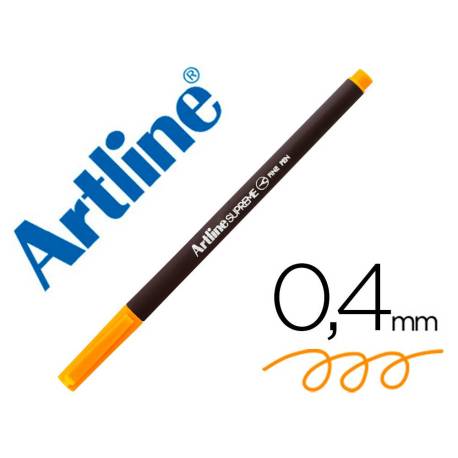 ROTULADOR ARTLINE SUPREME EPFS200 FINE LINER PUNTA DE FIBRA AMARILLO 0,4 MM