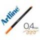 ROTULADOR ARTLINE SUPREME EPFS200 FINE LINER PUNTA DE FIBRA COLOR NARANJA OSCURO 0,4 MM