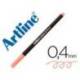 ROTULADOR ARTLINE SUPREME EPFS200 FINE LINER PUNTA DE FIBRA COLOR ALBARICOQUE 0,4 MM