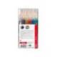 ROTULADOR MARCA LIDERPAPEL EFECTO PURPURINA METALIZADA DOBLE PUNTA CAJA DE 6 ROTULADORES COLORES SURTIDOS