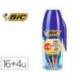 BOLIGRAFO MARCA BIC CRISTAL MEGA TUBO 16+4 UNIDADES COLORES SURTIDOS 8 AZULES / 5 NEGROS / 4 ROJOS/ 3 VERDES