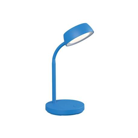 LAMPARA DE ESCRITORIO MAUL LED ABBY AZUL 155X320X155 MM