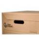 CAJON CONTENEDOR MARCA LIDERPAPEL CARTON MANUAL PARA 3 CAJAS ARCHIVO DEF. FOLIO / 3 ARCHIVADORES A-Z 387X333X260MM