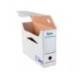 CAJA ARCHIVO DEFINITIVO AUTOMATICA LIDERPAPEL DIN A4 CARTON RECICLADO 325G/M2 LOMO 100 MM BLANCO 360X100X255MM