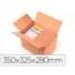 CAJA PARA EMBALAR MARCA Q-CONNECT ULTRARRESISTENTE REGULABLE EN ALTURA CARTON CANAL DOBLE 7 MMCOLOR KRAFT 350X325X280 MM