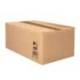 CAJA PARA EMBALAR MARCA Q-CONNECT AMERICANA ULTRARRESISTENTE CARTON RECICLADO CANAL DOBLE 7MM COLOR KRAFT 500X340X310 MM