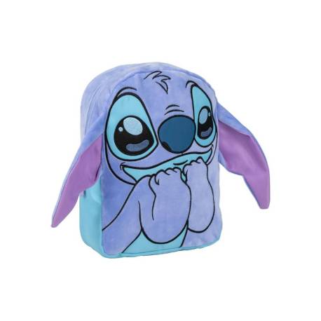 MOCHILA INFANTIL PERSONAJE APLICACIONES STITCH 210X270X90 MM MARCA CERDA