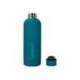 BOTELLA PORTALIQUIDOS MARCA ANTARTIK ISOTERMICA ACERO INOXIDABLE LIBRE DE BPA COLOR TURQUESA 500 ML