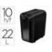 DESTRUCTORA DE DOCUMENTOS MARCA FELLOWES LX65 CAPACIDAD 10H SEGURIDAD P4 DESTRUYE GRAPAS CLIPS Y TARJETAS