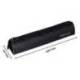 ESTUCHE PORTATODO MARCA LIDERPAPEL SLIM CILINDRICO 220X45MM NEGRO